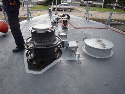 Winch console and guard