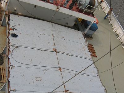 Hatch-cover metal parts