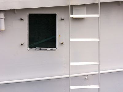 Hatch-coaming ladder